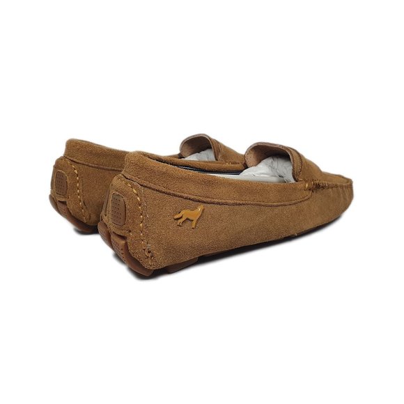 HOWLING WOLF Sydney Penny Driver Women's Brown Suede Leather Shoes Size 7 US - Picture 3 of 13